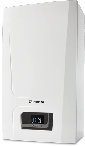 Remeha Tzerra Ace-Matic 24c HR Combiketel 3,0 - 20,0 kW CW3 2 x 80 mm 7814158