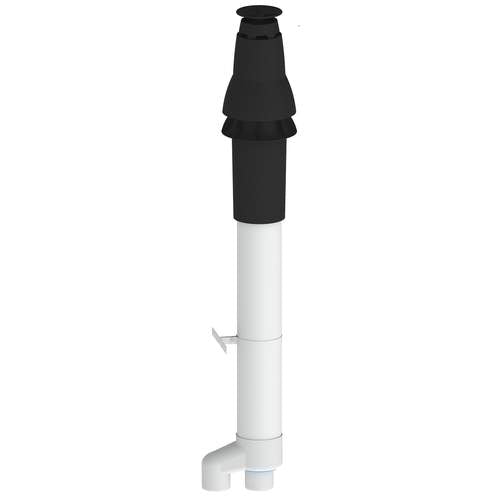 Bestel nu de Burgerhout Skyline 3000 Safe-PP Kunststof dakdoorvoer HR 2x80 mm 400452782 | CVketel.nl