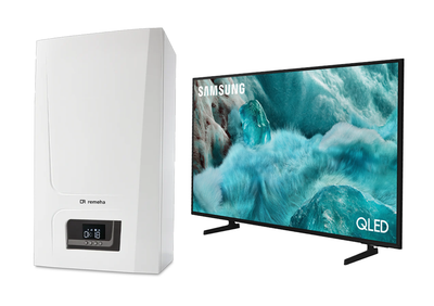 6x Remeha Tzerra Ace-Matic 35c CW5 + 1 GRATIS 65" Samsung QLED 4K Smart TV (2025)