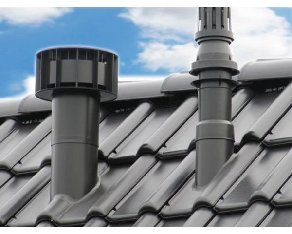 Cox Geelen Econext ® HR dakdoorvoer 2x80mm + PPs rookgaspijp 277233