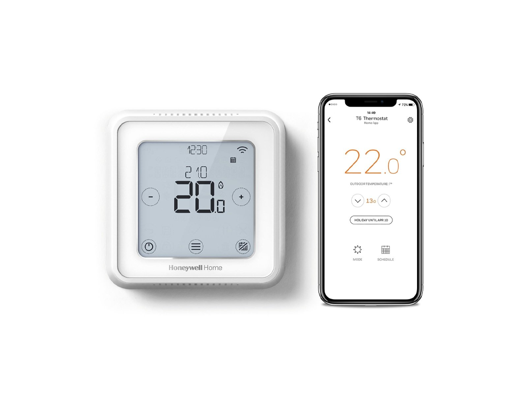 Honeywell Home Lyric T6 Wifi slimme thermostaat wit Y6H910WF4032