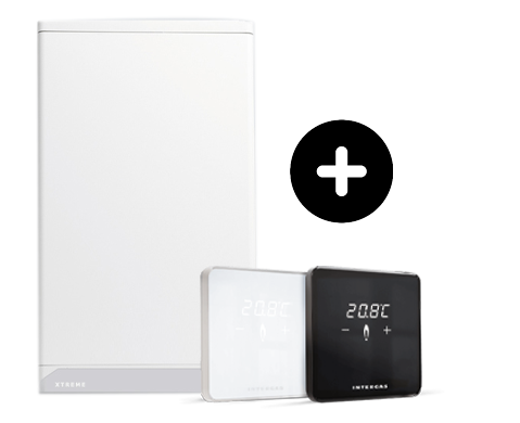 Intergas Xtreme 24 CW3 (80/80) + GRATIS Comfort Touch Zwart | CVketel.nl