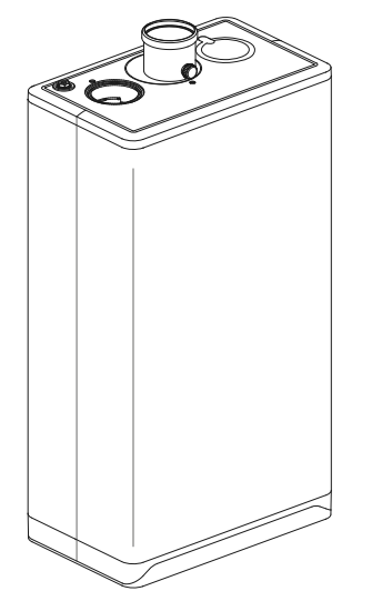 Intergas Xtreme series Tekening | CVketel.nl