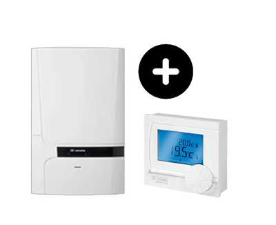 Remeha Calenta Ace-Matic 40c HR Combiketel 7,1 - 34,5 kW CW5 7865287 + Gratis  Remeha qSense modulerende kamerthermostaat S101460