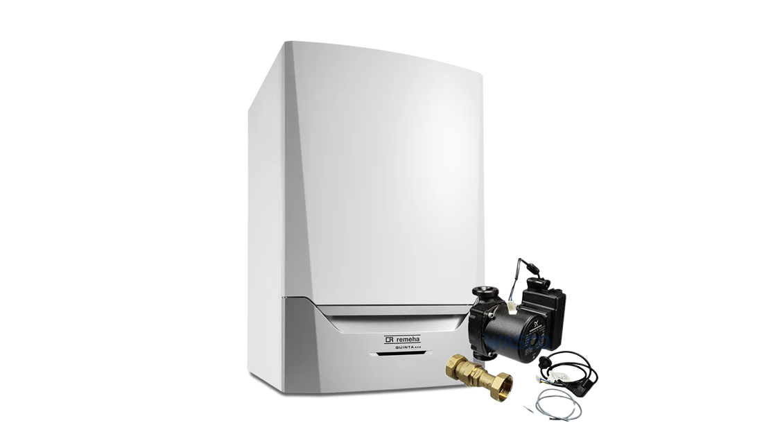 Remeha Quinta Ace 65 HR Soloketel 12,0 - 61,5 kW met Remeha modulerende pomp tbv Quinta Pro / Ace 45/65 | cvKETEL.NL