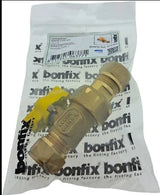 Kogelkraan 15mm knel recht 50805